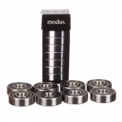 MODUS BLACKS BEARINGS SKATEBOARD SKATE CRUISER LONGBOARD BLACK NEW FREE POST